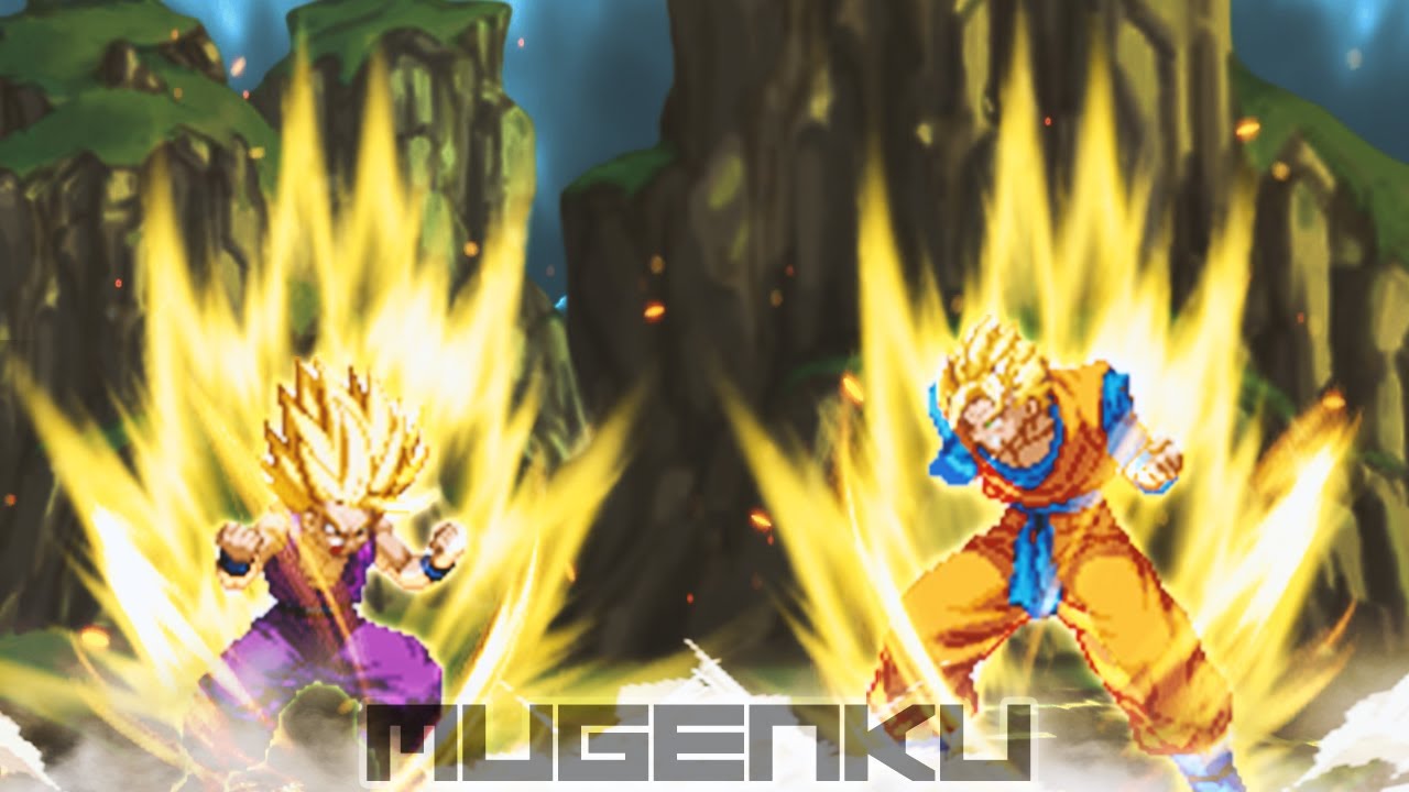 Gohan (Teen) vs Future Gohan. Dragon Ball Z MUGEN