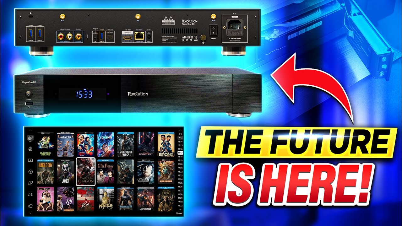The R_volution PlayerOne 8K Media Player | Unboxing & Review