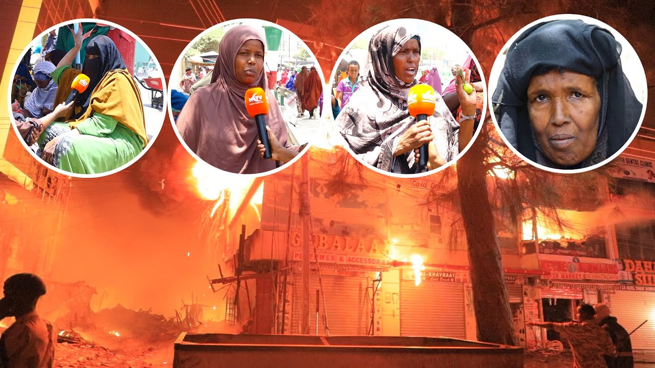 Hooyooyinkii Suuqa Waaheen Ka Ganacsan Jiray Oo Xaalad Gaajo Wajahaya.