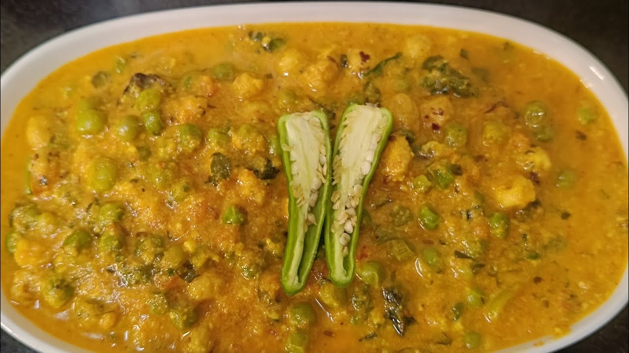 शादी, पार्टी में बनने वाली मटर मखाना #enjoy #food #homecuisine #recipe 