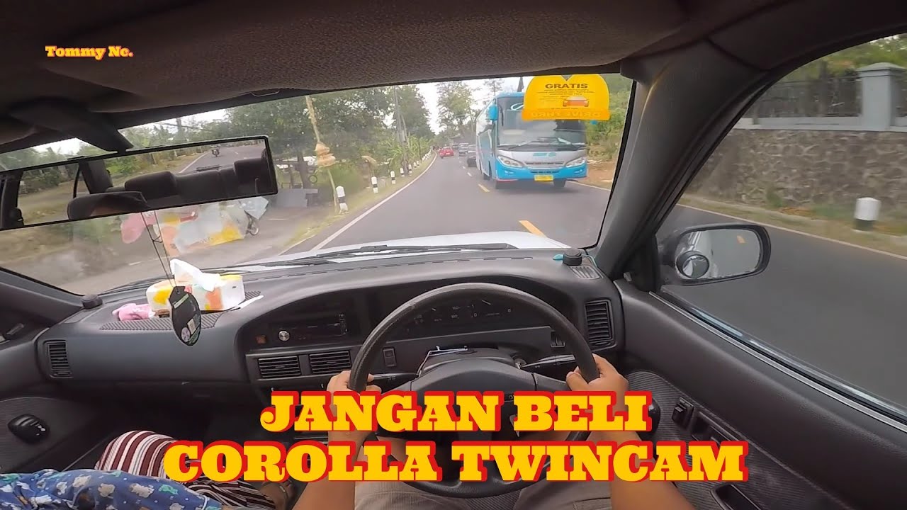 Sensasi Nyetir Mobil Tua | POV Driving Corolla Twincam EE90 1.3 tahun 1990.