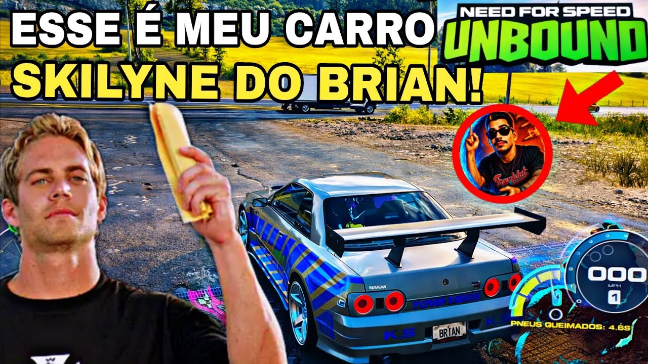 need for Speed unbound: primeiro skilyne do brian no online / pt-br