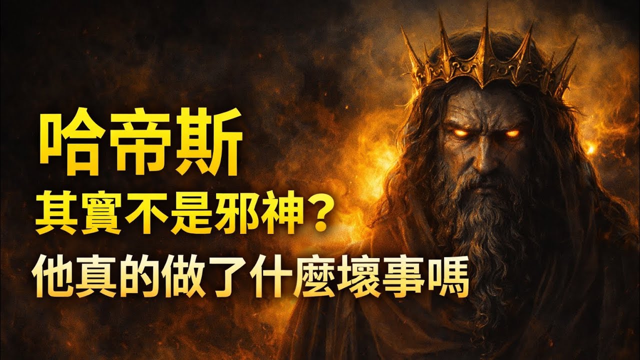 哈帝斯其實不是邪神？冥王被誤解了上千年的真相