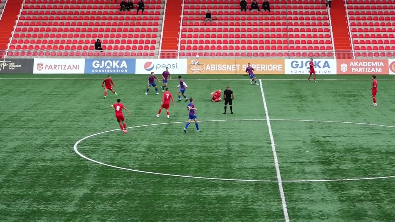 U -17 Partizani - Vllaznia 3-0