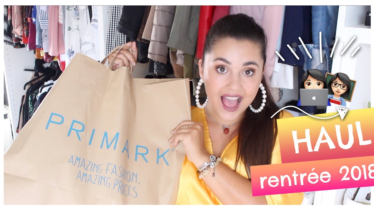 HAUL ⎜SEPTEMBRE 2018 💸  ZARA / PRIMARK.. → FIN DE L'ÉTÉ ⛅️