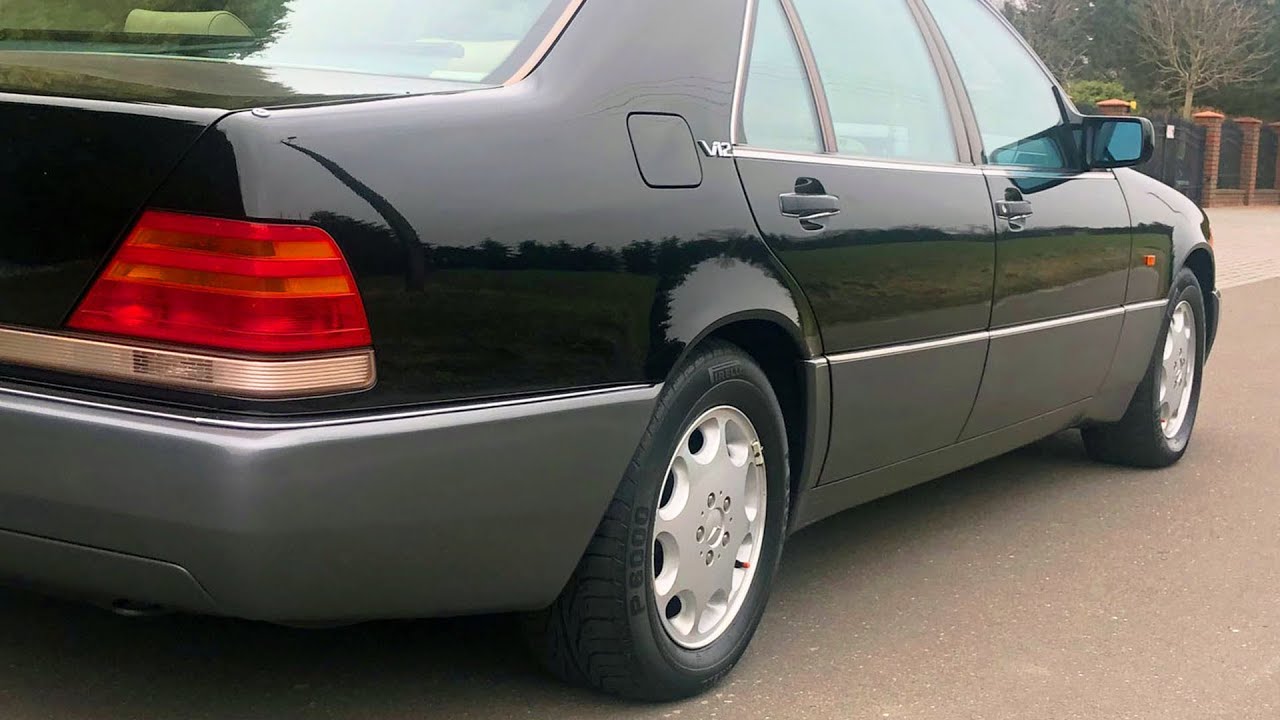 v140 Mercedes-Benz 600 SEL the legend at the beginning of the journey, 1992