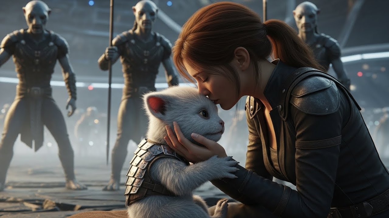 When the Human Kissed the Dying Cub’s Forehead — The Alphas Dropped Their Spears