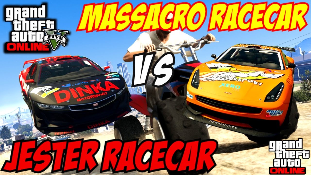 GTA 5 PS4 - Massacro Racecar Vs Jester Racecar | #108 (GTA V)