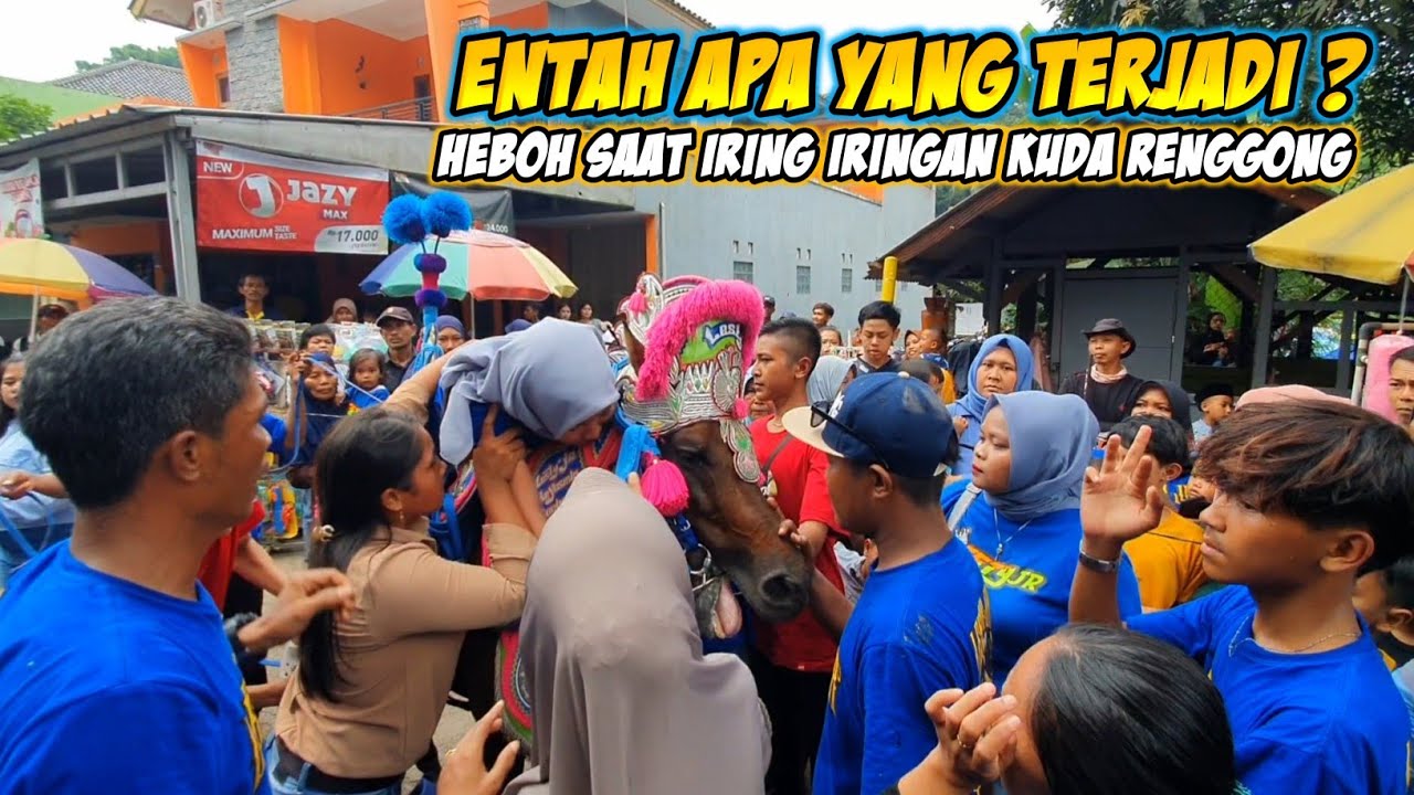 LESTY JR STABLE ‼️ Heboh Saat Iring Iringan Kuda Renggong || Tanji Pusaka Muda Group