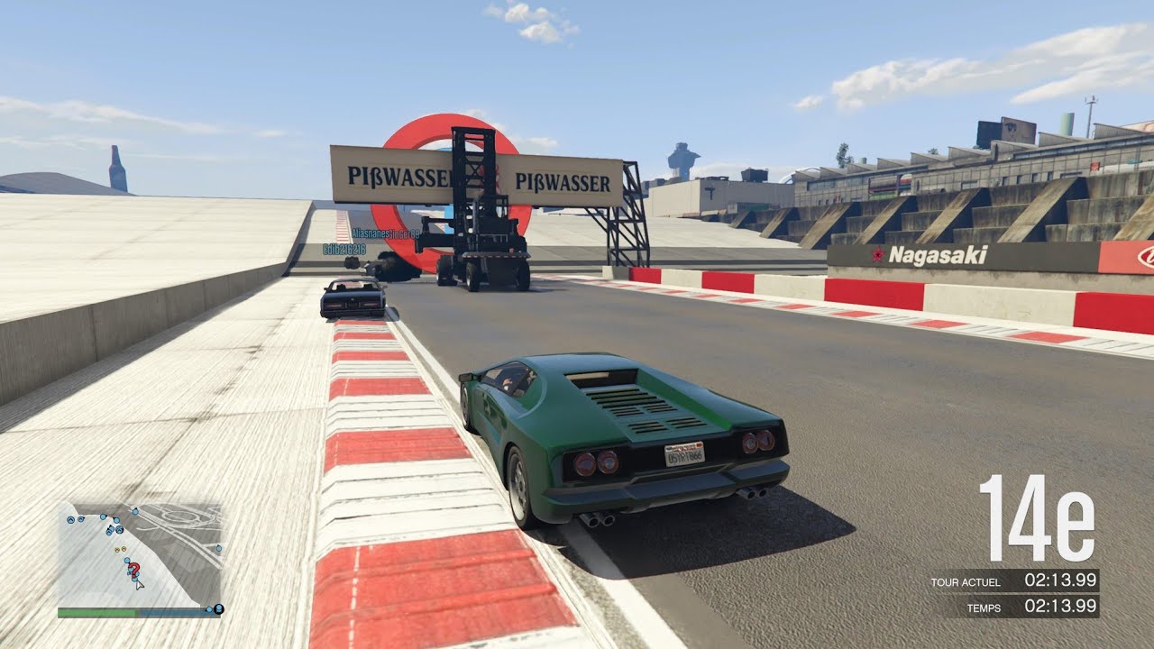 CARRERA LARGA CON CARROS ELEATORIOS - GTA ONLINE
