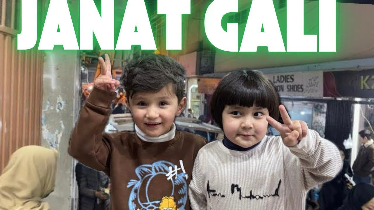 Janat Gali FOOD Tour is a MUST TRY