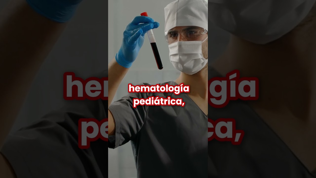 ¿La hematología pediátrica es una especialidad poco conocida?