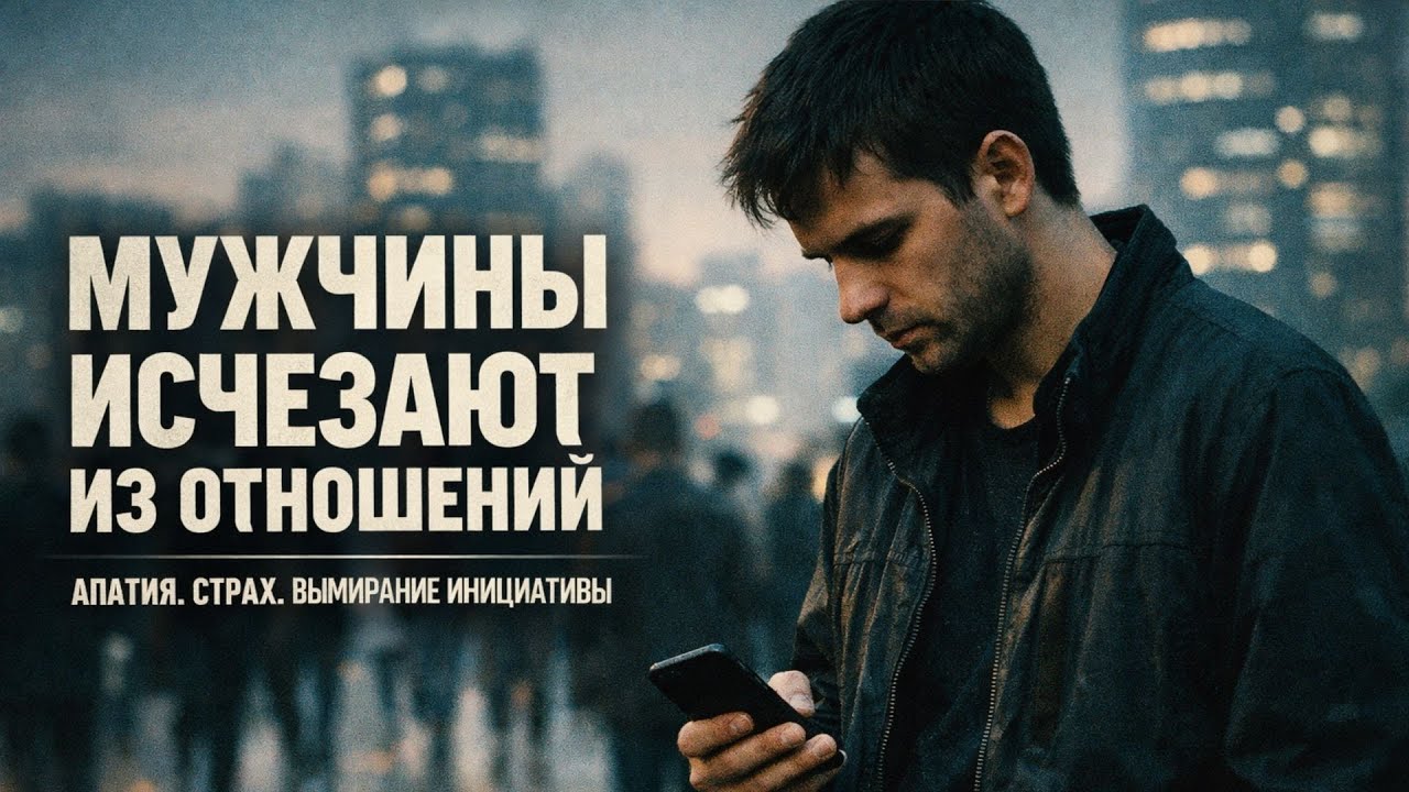 «Мужской кризис почему парни больше не хотят проявлять инициативу»