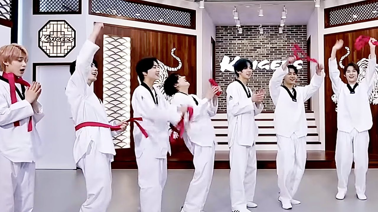 enhypen being a whole mess in taekwondo class
