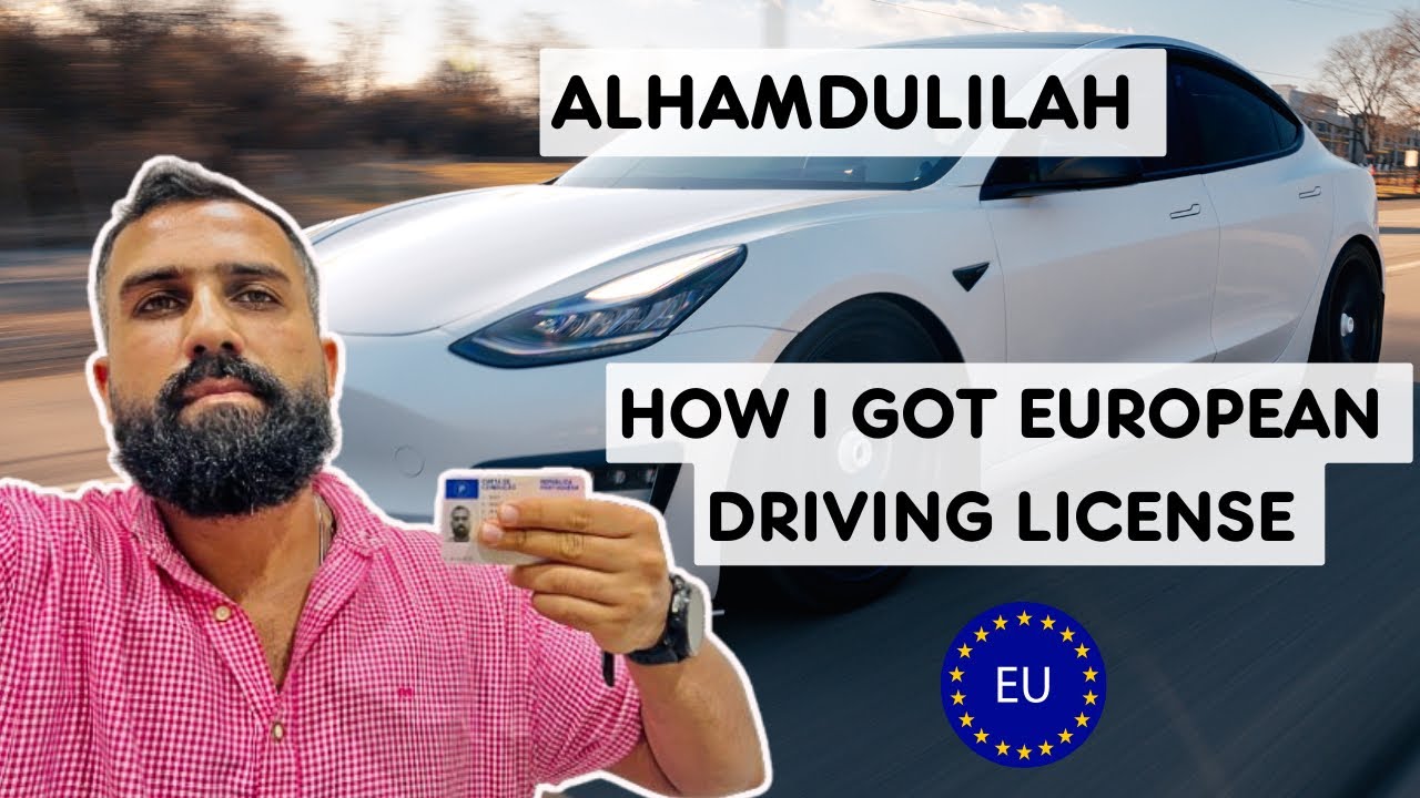 Alhamdulilah Finally I Got European 🇪🇺 Driving License || Portugal 🇵🇹 Driving License.