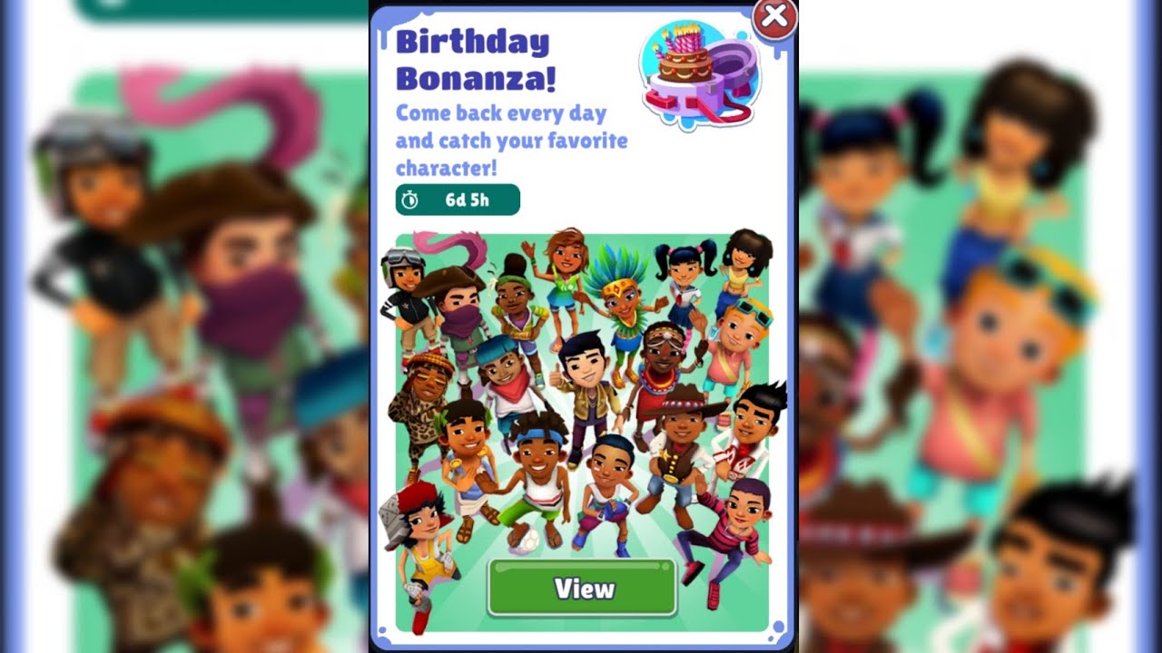 UNLOCKING BIRTHDAY BONANZA BUNDLE IN SUBWAY SURFERS COPENHAGEN BY TIME TRAVEL FOR JUST 99 KEYS ONLY