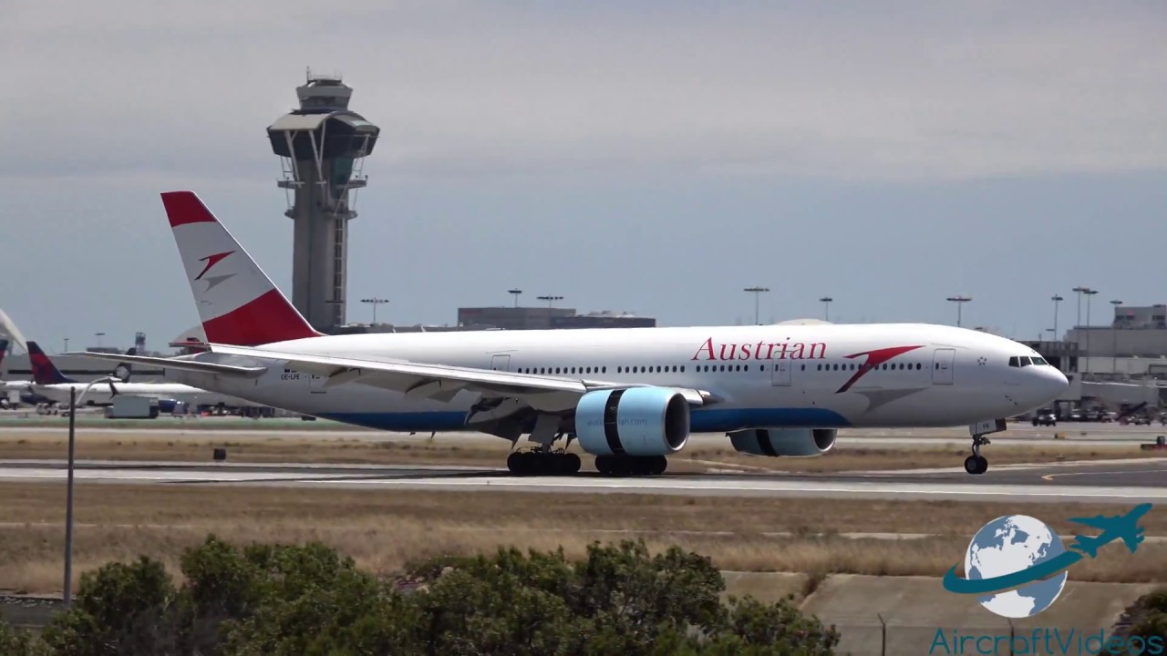 Austrian Airlines 777-2Q8/ER [OE-LPE] -- UHD 4K