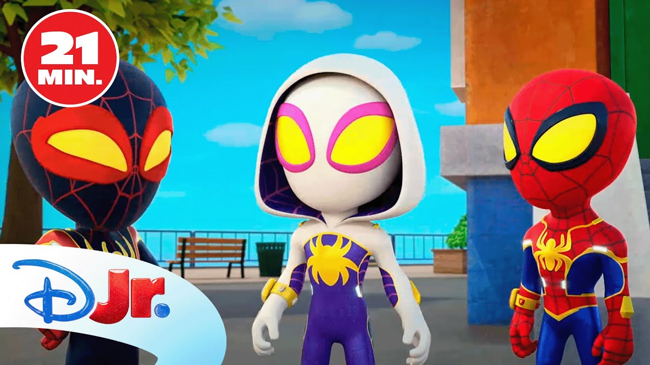 MARVEL SPIDEY Y SU SUPEREQUIPO: Conoce a Spidey y su superequipo 🕷️ | RECOPILACIÓN | @DisneyJuniorES