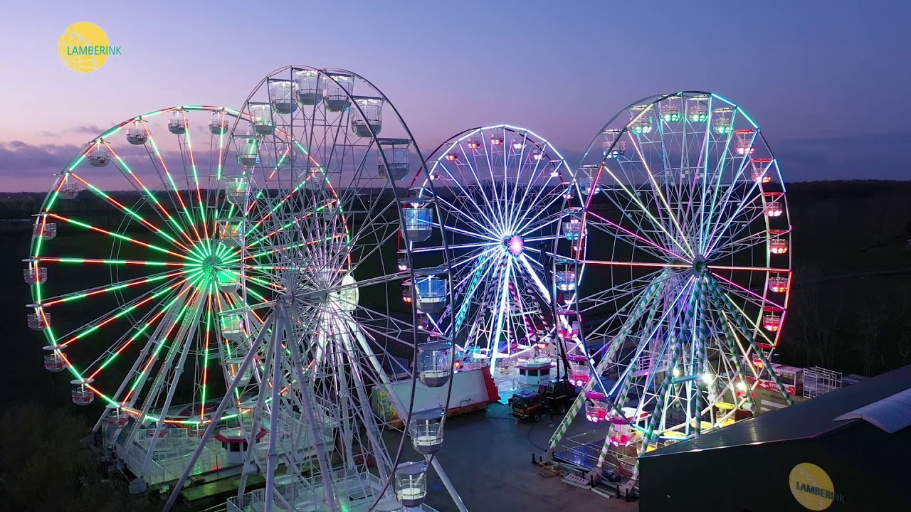 'BIG WHEELS KEEP ON TURNING'' Reuzenrad Bouw Lamberink Overschild.