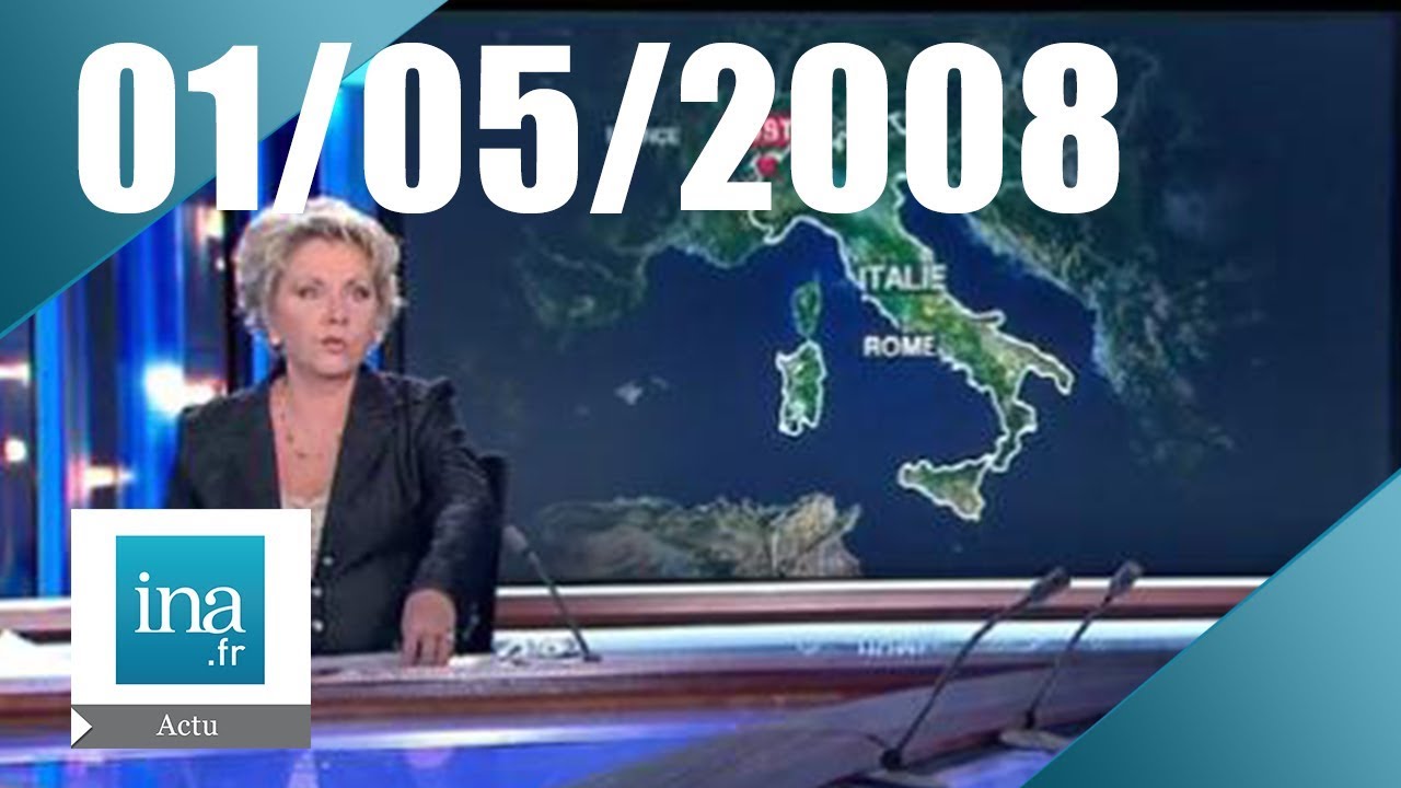 20h France 2 du 01 mai 2008 - Avalanche dans les Alpes | Archive INA