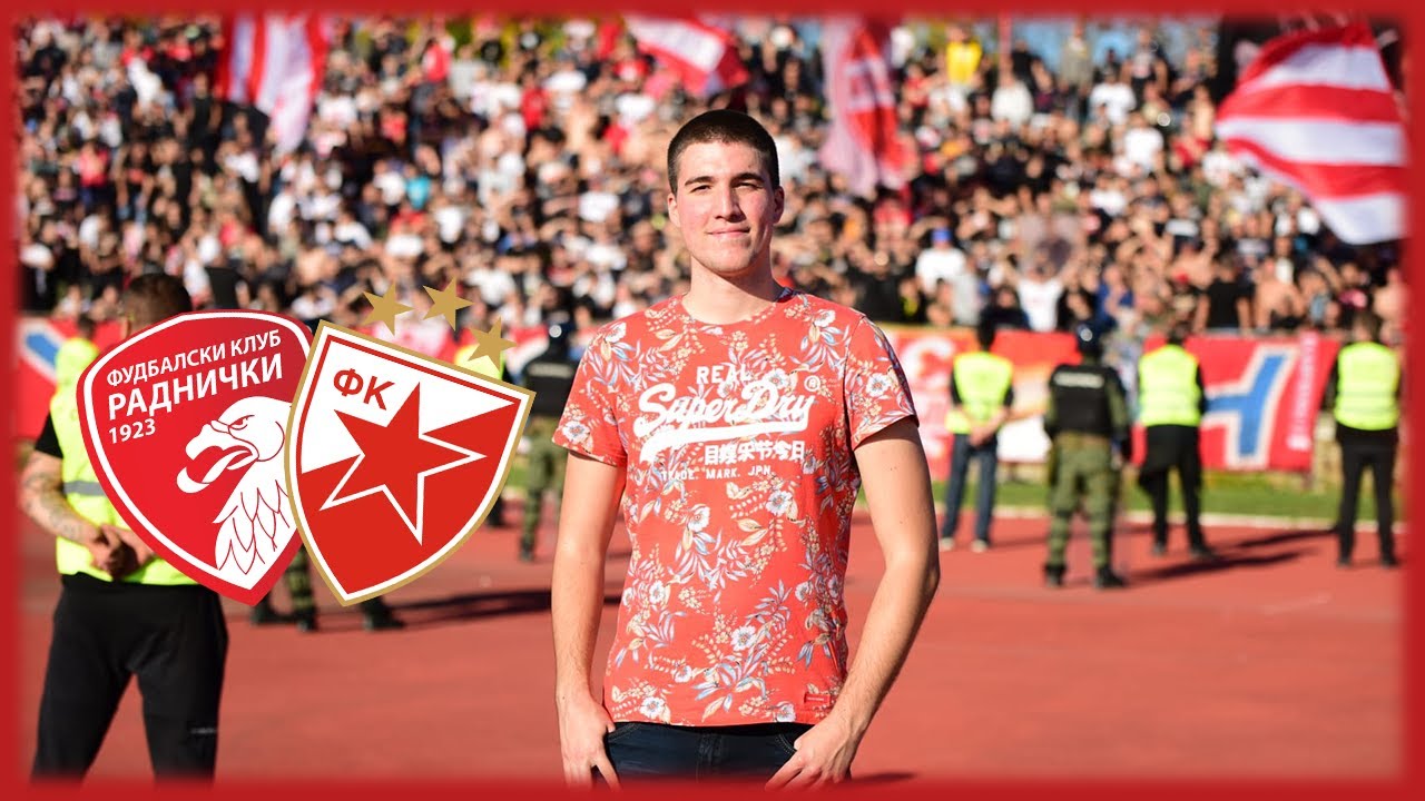 RADNICKI 1923 vs. CRVENA ZVEZDA - VLOG SA UTAKMICE @Beki99
