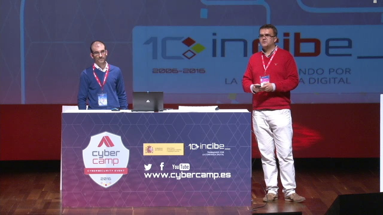 Conference: Cybersquatting dot es (Wiktor Nykiel e Iv&aacute;n Portillo) CyberCamp 2016 (English)
