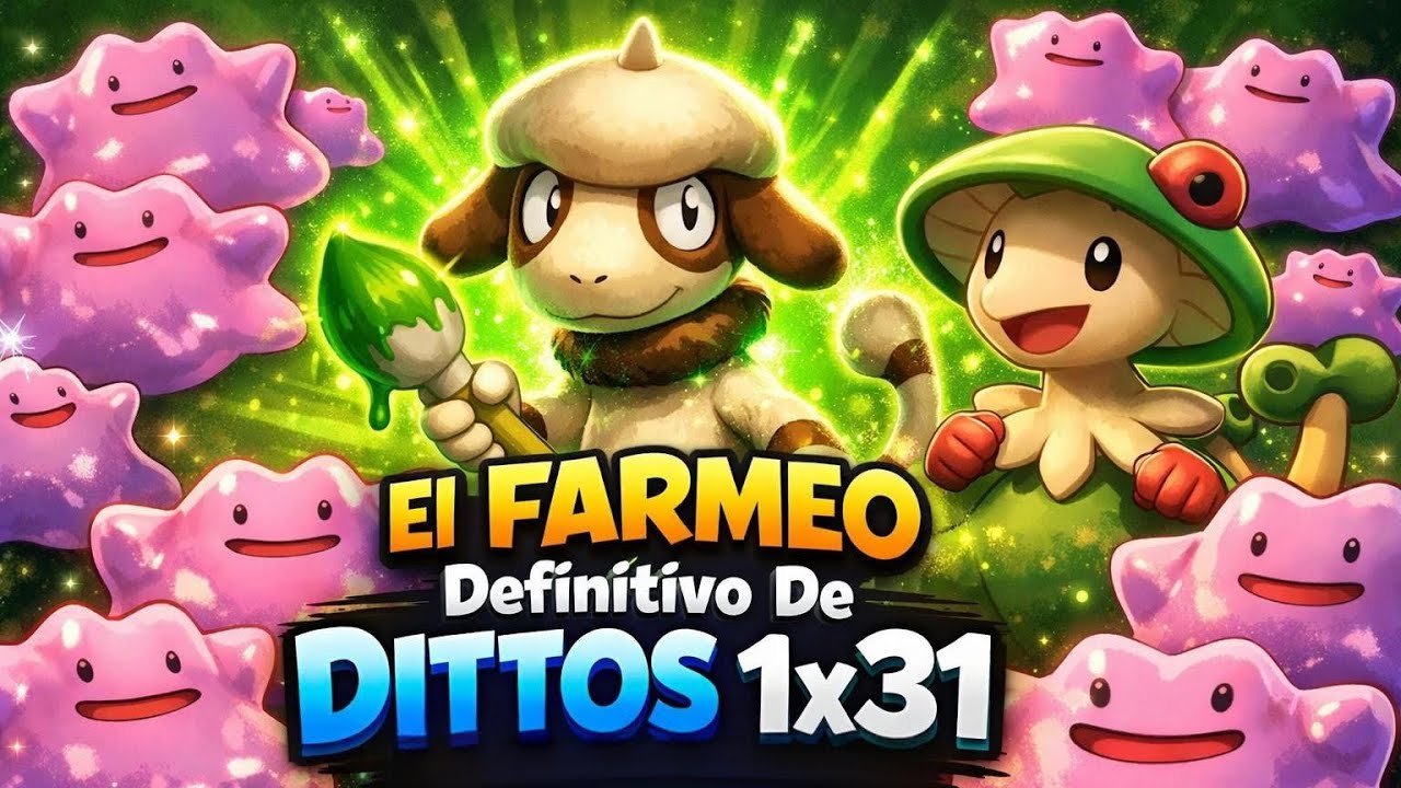El FARMEO Definitivo De DITTOS 1x31 | PokeMMO #1 ⚡