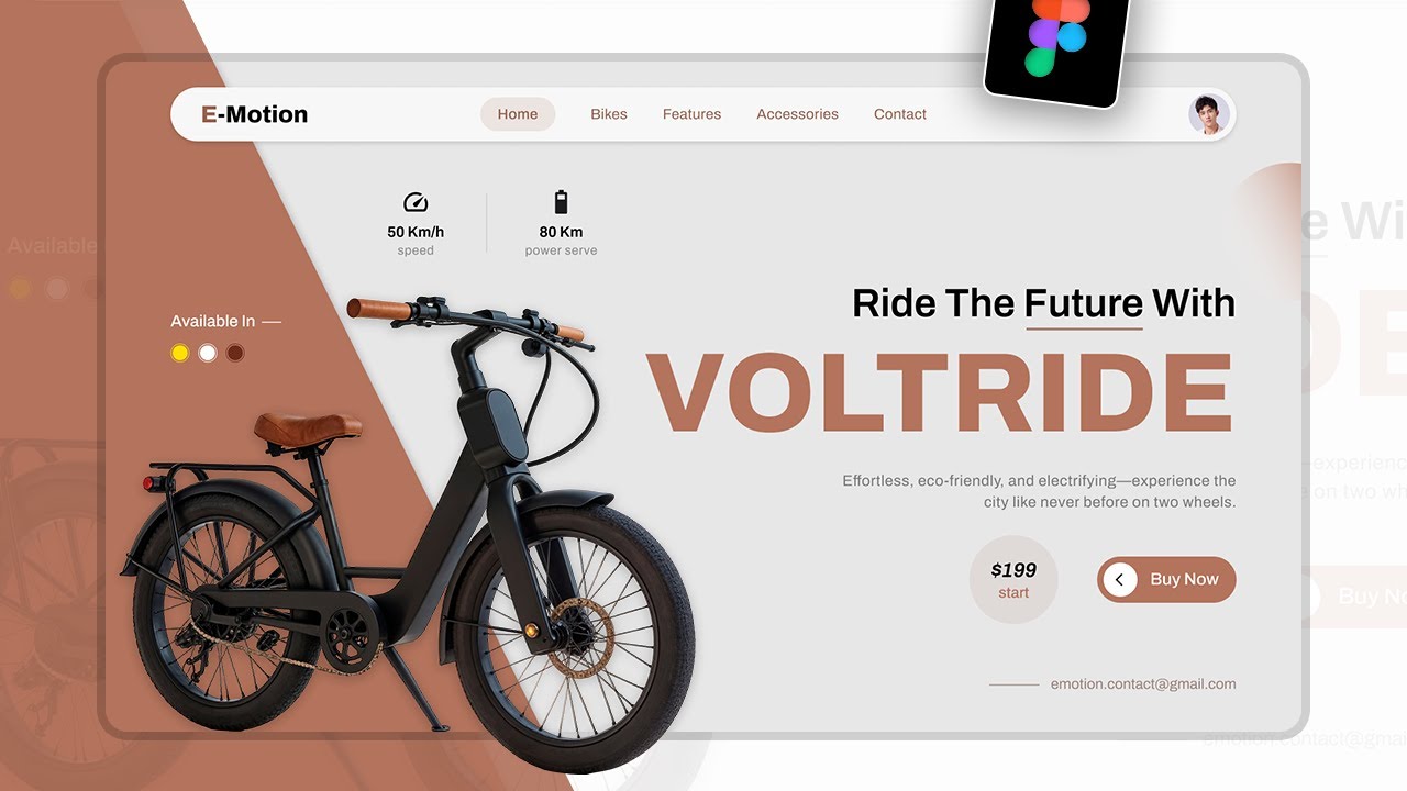 How to Design a Website in Figma For Beginners | Figma Design
