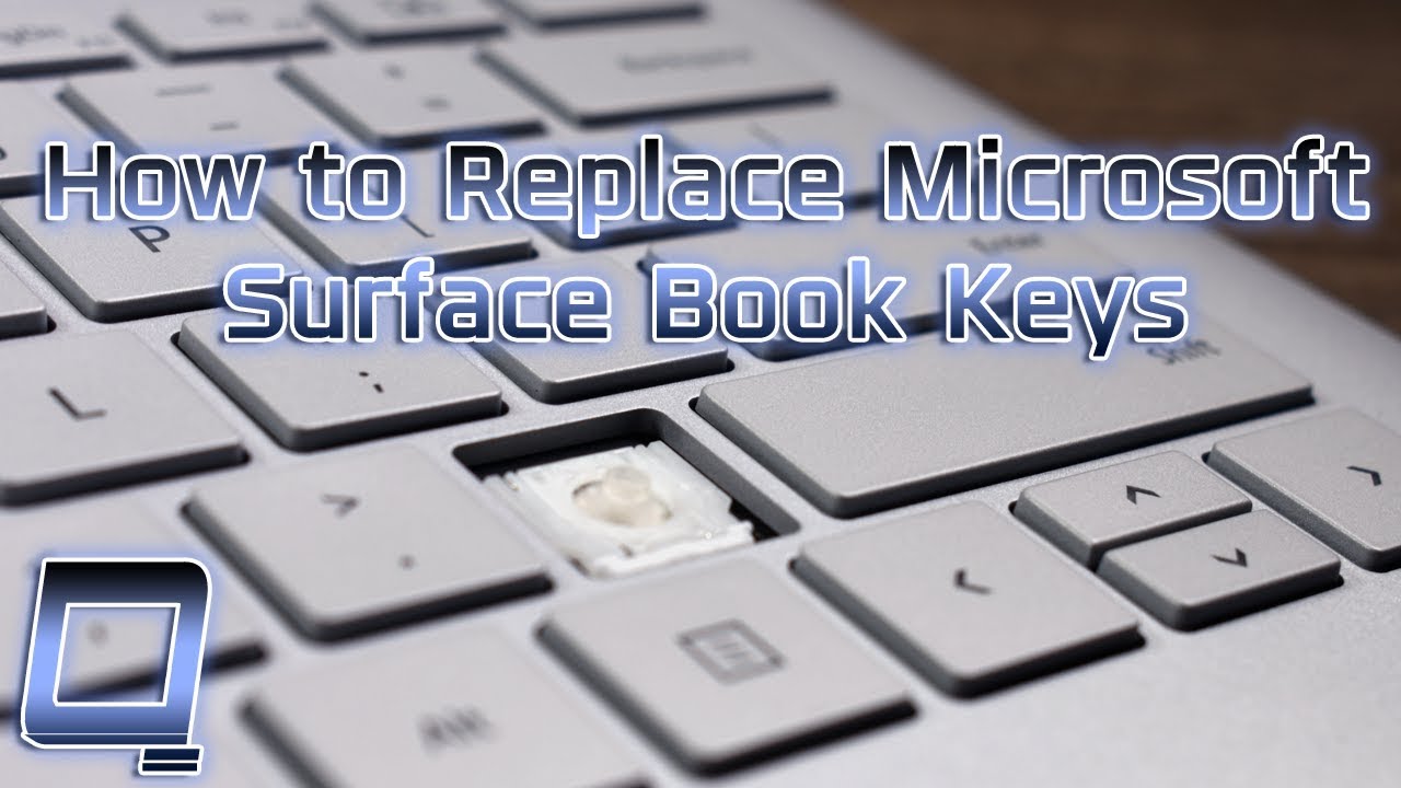 How to Replace Microsoft Surface Book Keys