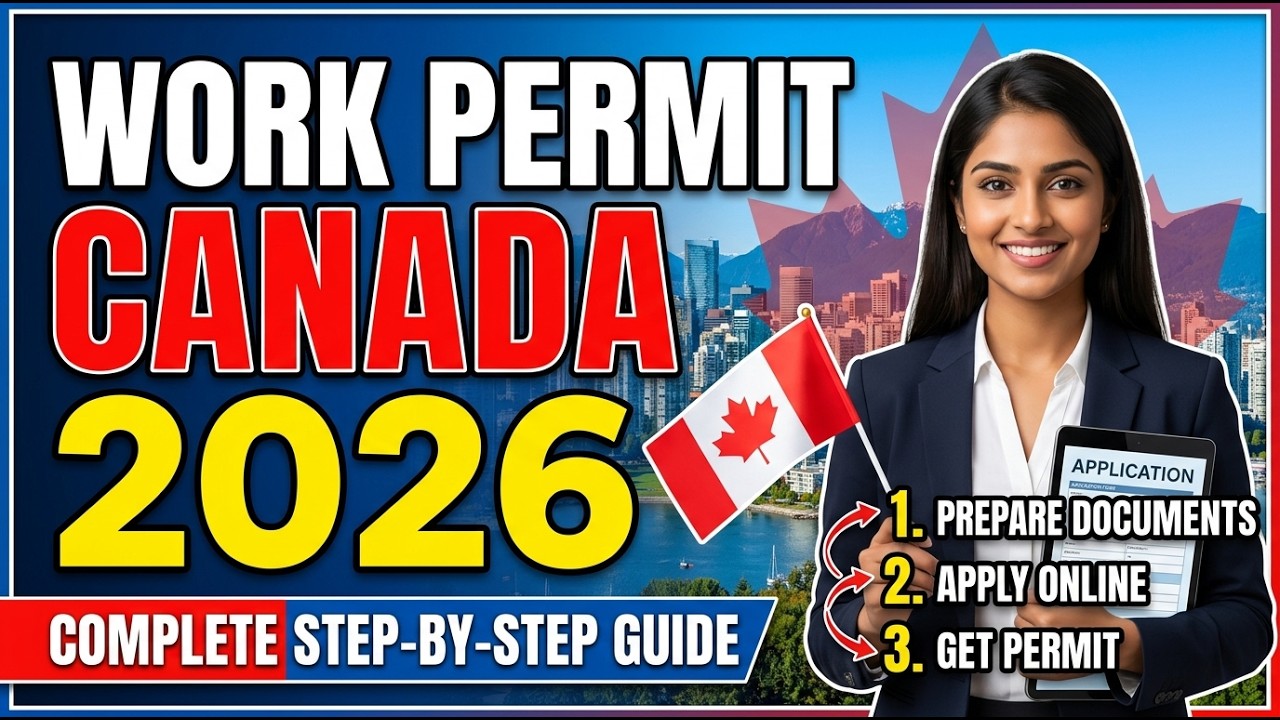 Work Permit in Canada 2026 | Complete Step‑by‑Step Guide