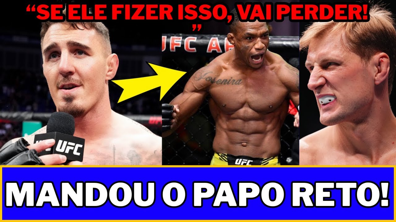 🚨AVISO! TOM ASPINALL ACREDITA que a LUTA será COMPLICADA para o BR #ufc #mma