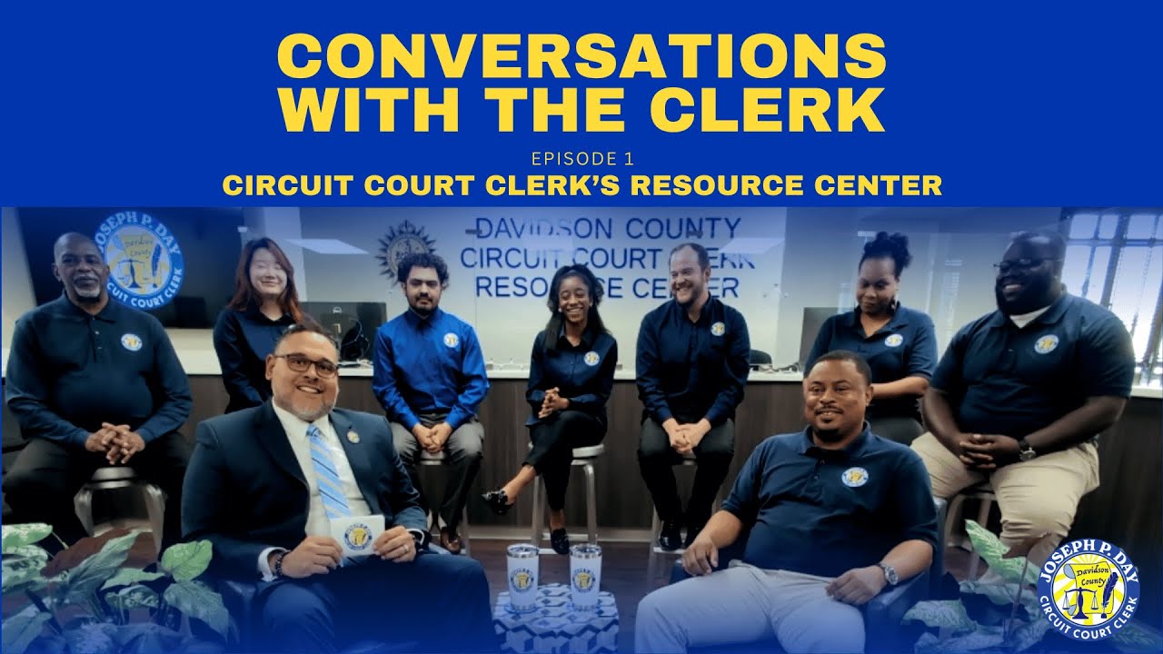 Conversations With The Clerk | Episode 1 - Resource Center