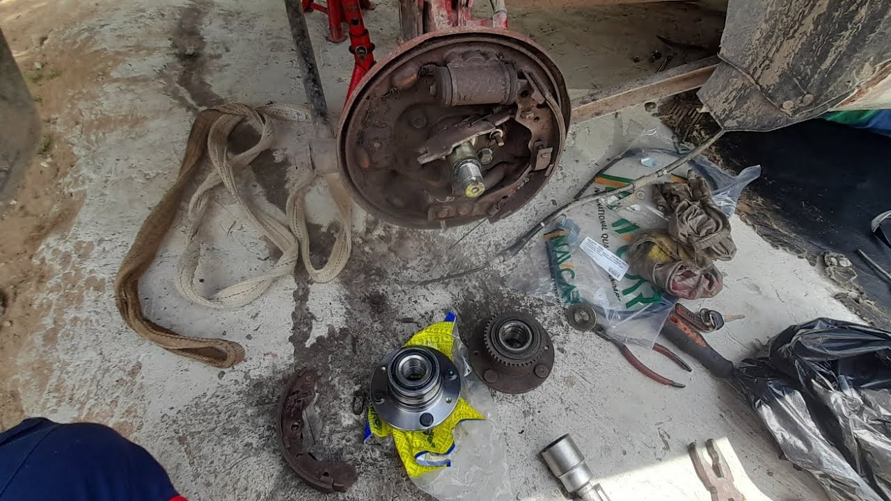 câmbio de gualla de freno de mano mazda alegro