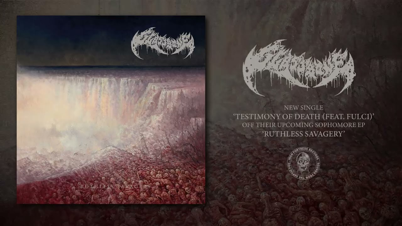 GLASSBONE (FR) - TESTIMONY OF DEATH FEAT. FULCI (Single) - Iron Fortress Records 2025