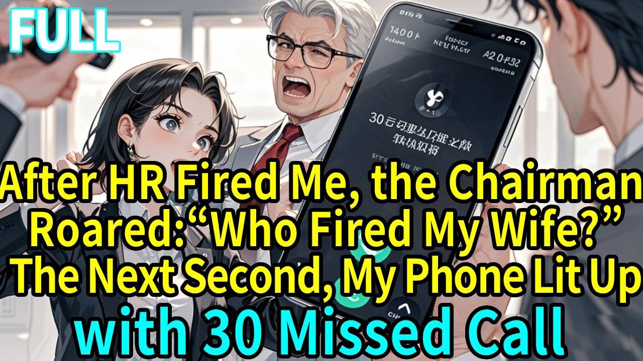 After HR Fired Me, the Chairman Roared: “Who Fired My Wife?”The Next Second, My Phone Lit Up with 30
