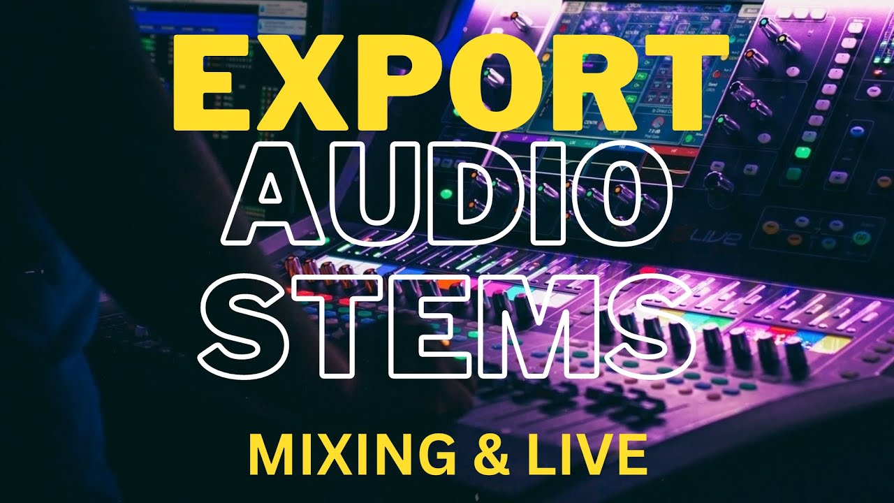 How to Export Audio Stems in Logic Pro (Step-by-Step Guide!)