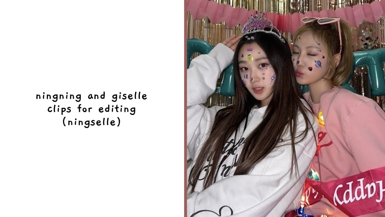 ningning and giselle (ningselle) - clips for editing