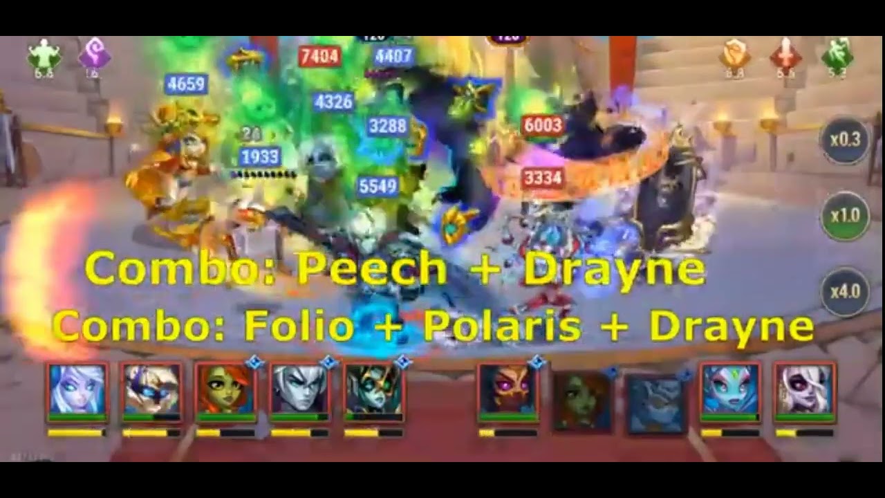 DRAYNE Combo Meta Team