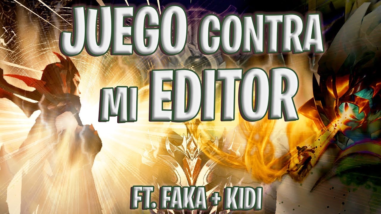 JUEGO CONTRA MI EDITOR *GRANDMASTER SOLOQ* (ft. Faka y Electrokidi) - ElmiilloR