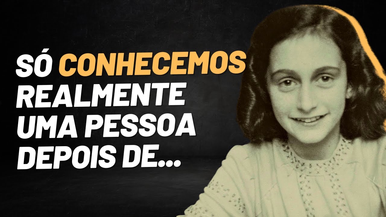 Citações SUPREENDENTES de Anne Frank Sobre a Vida