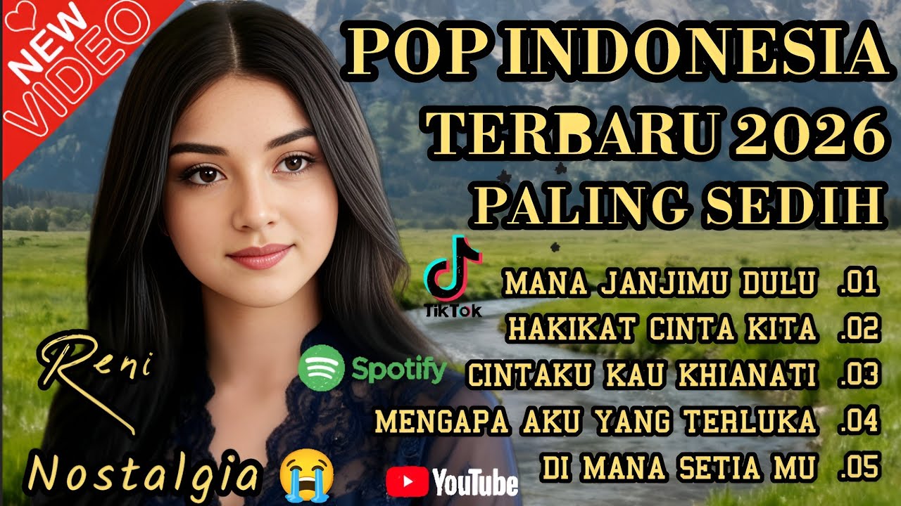 LAGU POP INDONESIA TERBARU PALING SEDIH 😭 PATAH HATI 💔 COCOK UNTUK TEMAN KERJA, SANTAI, PERJALANAN