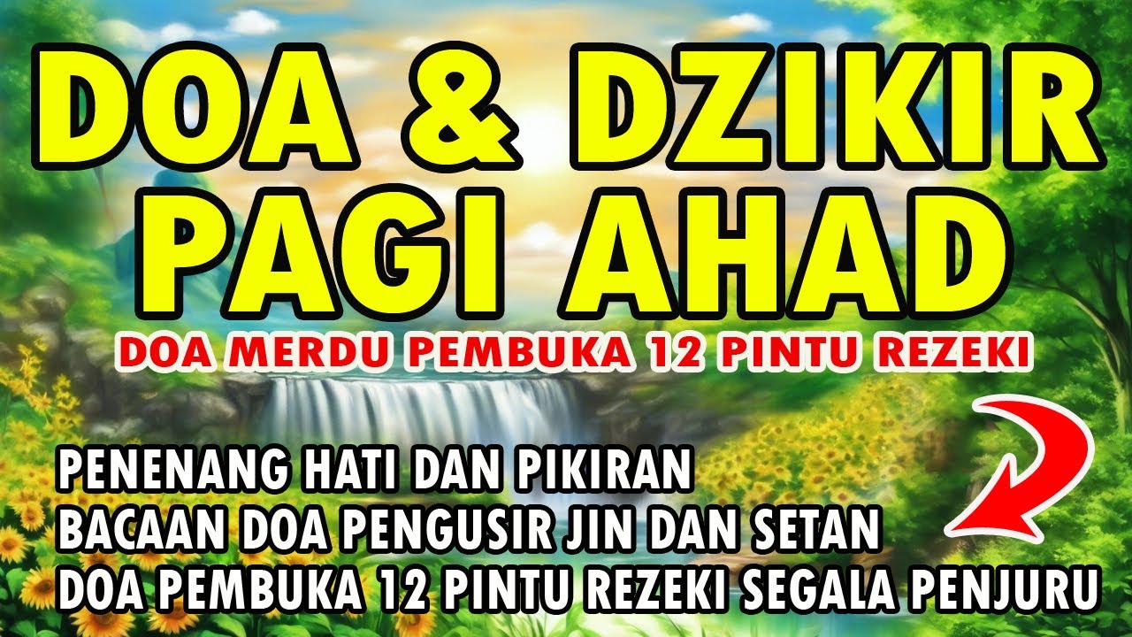 DOA PAGI : DOA PEMBUKA REZEKI DARI SEGALA PENJURU |  DOA PENDINDING DARI SEGALA KEMUDARATAN