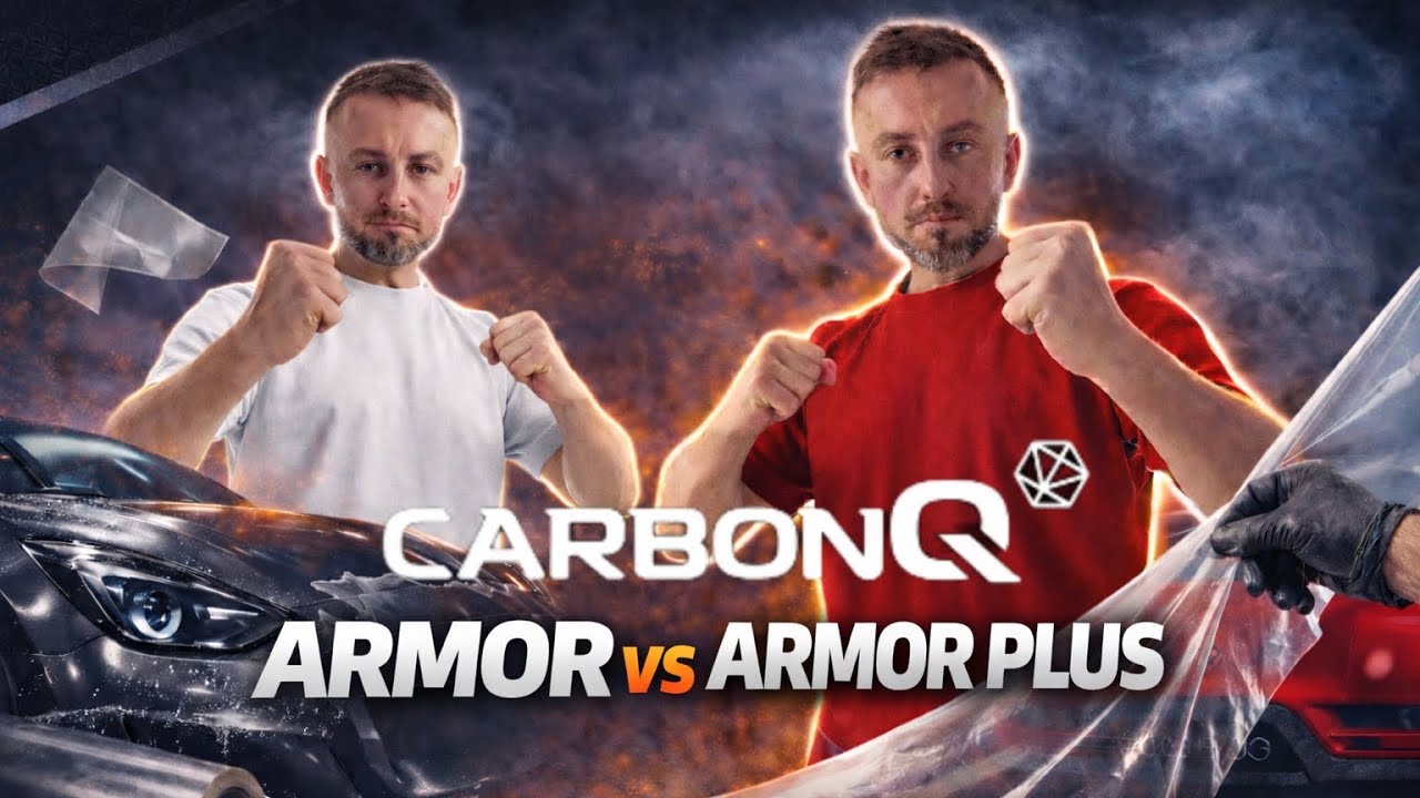 Jak Okleić Maskę folią PPF? Carbon Q Porównanie folii Armor i Armor Plus!