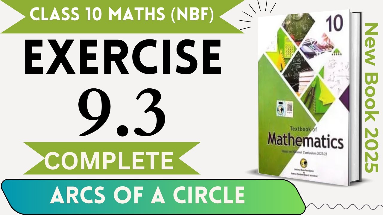 Class 10 Maths Exercise 9.3 New book nbf || 10th math nbf Chapter 9 ex 9.3 ||  Ex 9.3 class 10 nbf