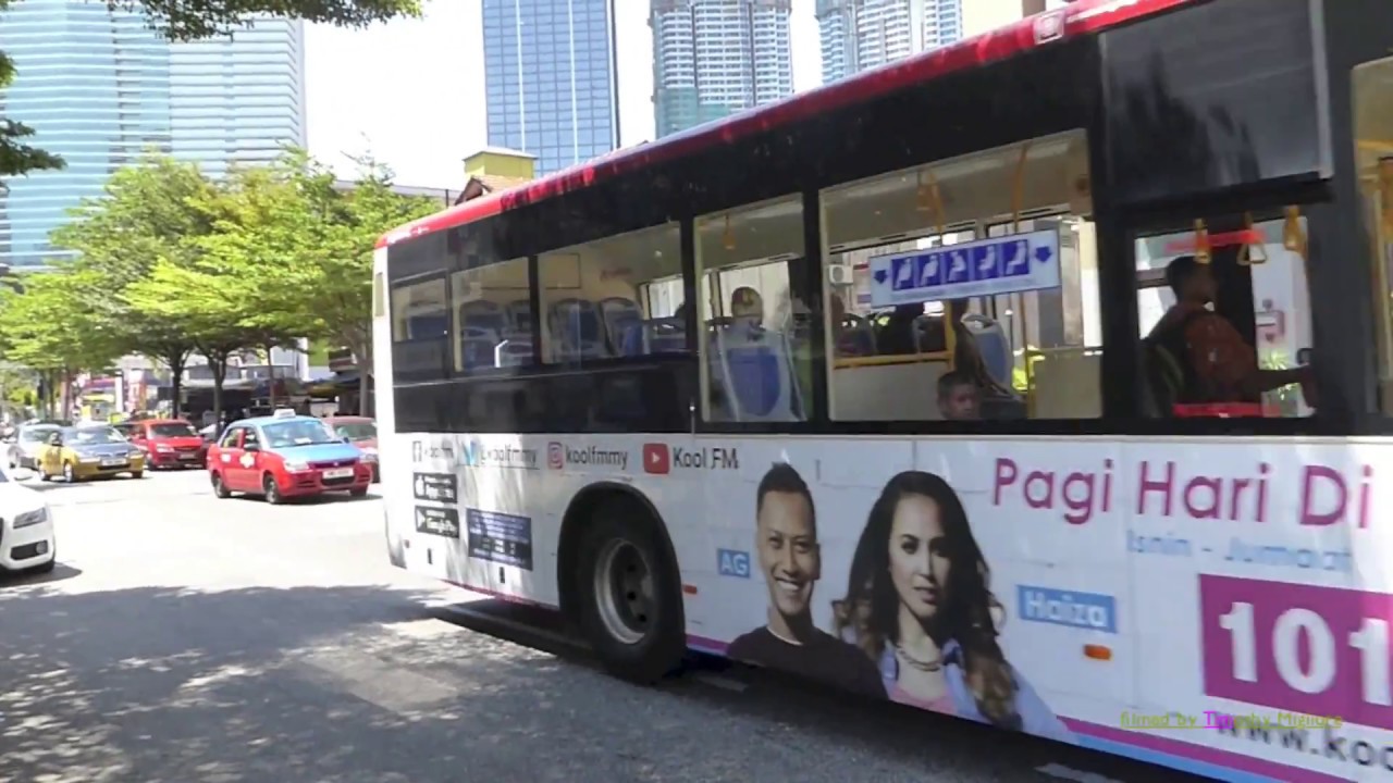 Buses in Kuala Lumpur, Malaysia 2016