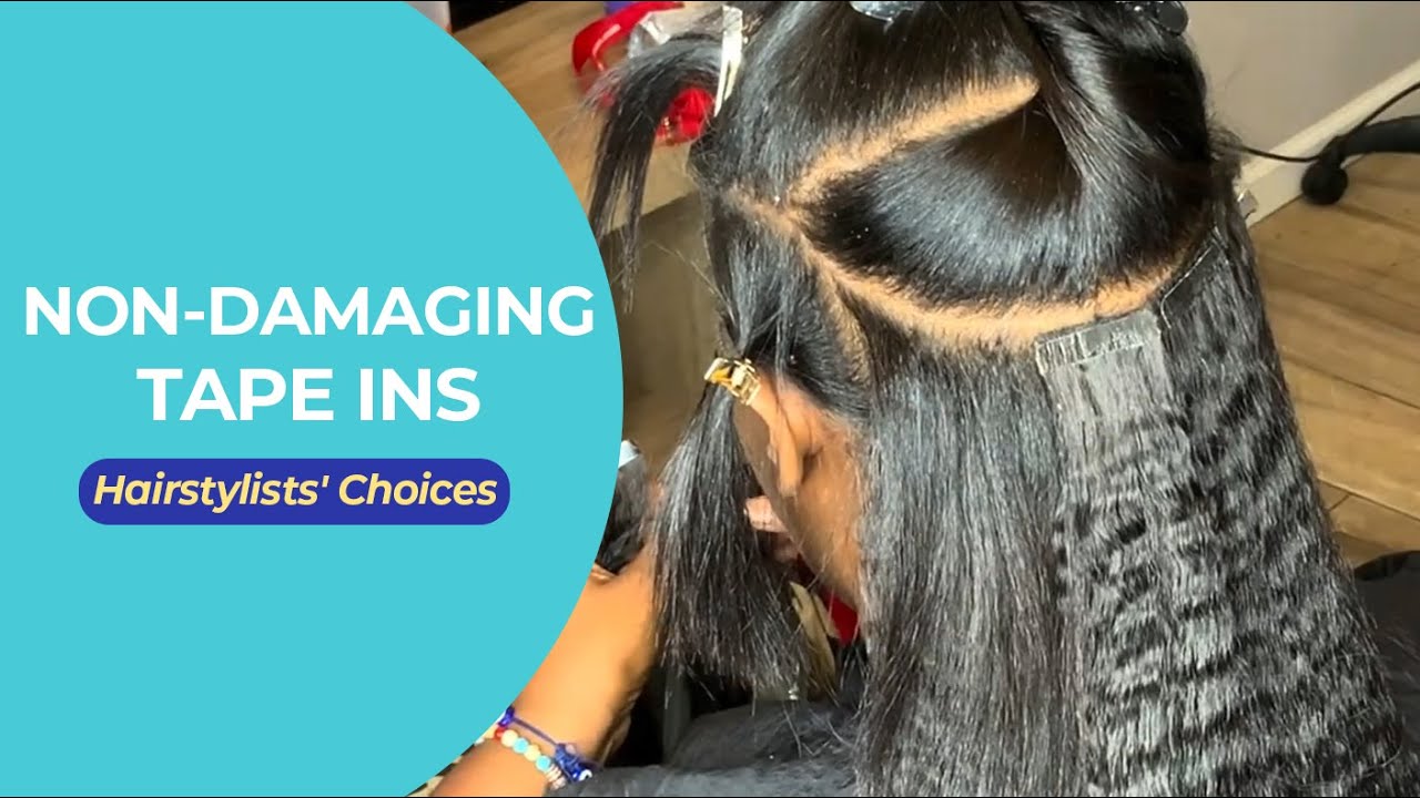 The Most Natural & Versatile Tape Ins | Install Tutorial | Lvnatu Hair
