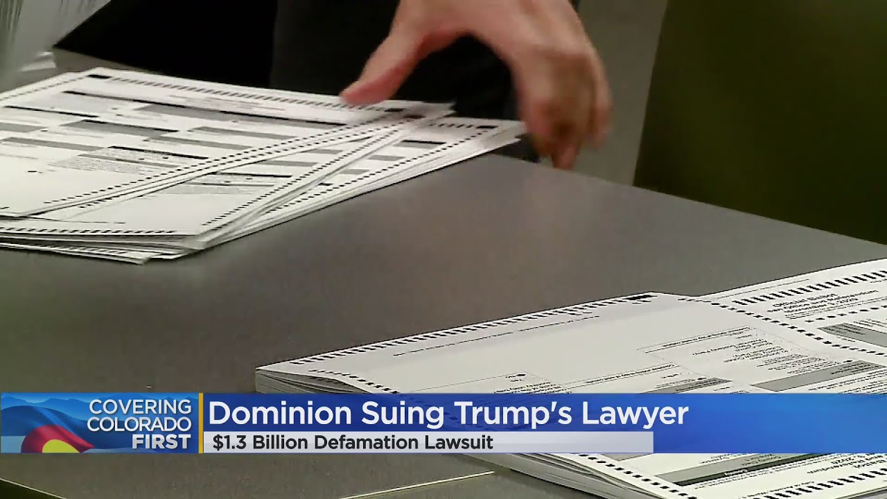 Denver-Based Dominion Voting Sues Former Trump Lawyer Sydney Powell For $1.3 Billion