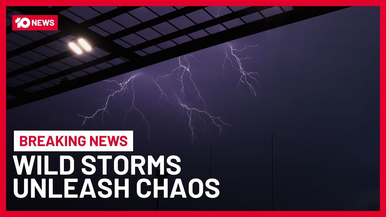 Сильные штормы сеют хаос по всему Новому Южному Уэльсу | 10 News