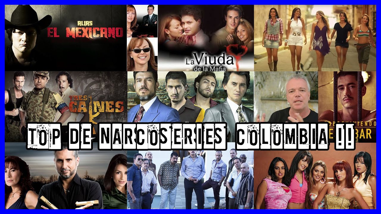 Top de NOVELAS de la MAFIA Mas EXITOSAS de COLOMBIA