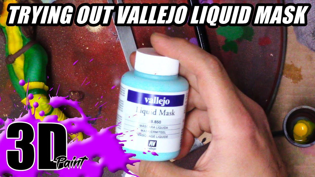 Trying out Vallejo liquid mask